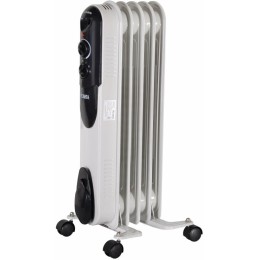 Масляный обогреватель РЕСАНТА ОМПТ- 5Н [67/3/2] 1кВт, 290?140?650, 5 секций, 6,3 кг}